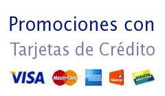 Banner promociones con tarjetas de credito